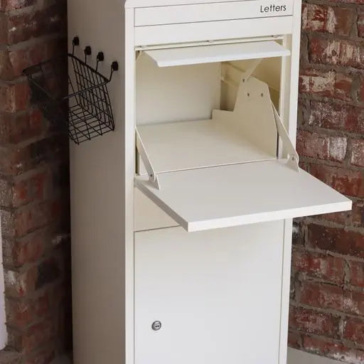 Luxury Parcel Box - White PorchManager