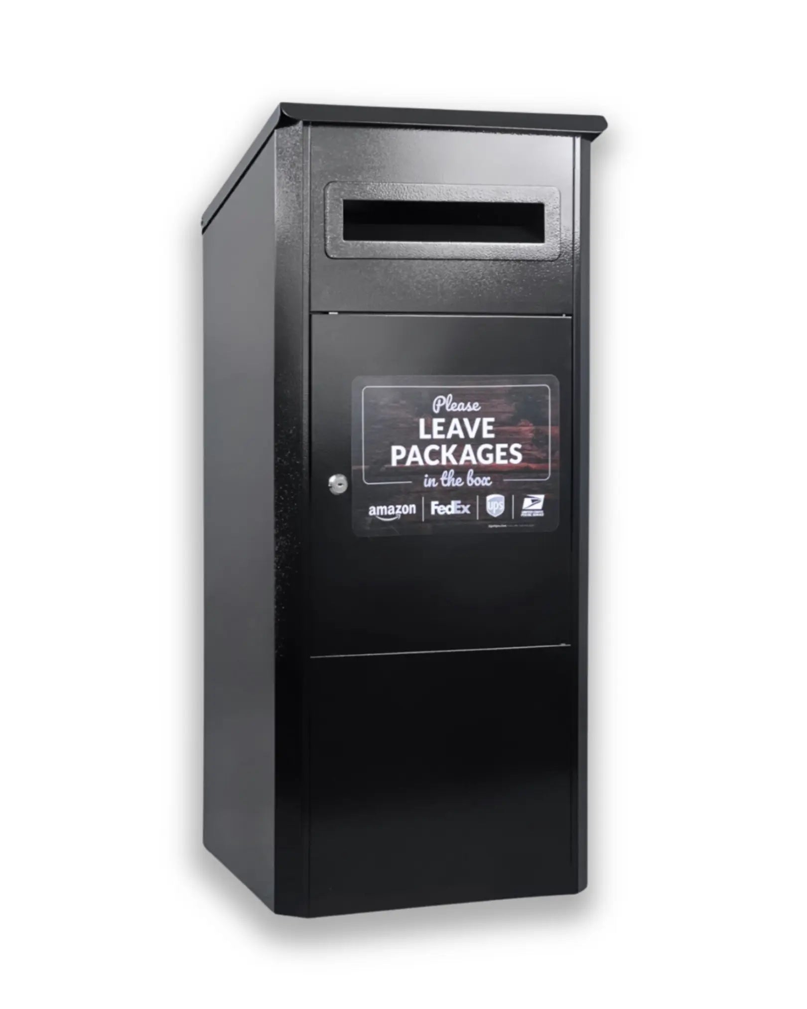 Medium Parcel Box - Black PorchManager