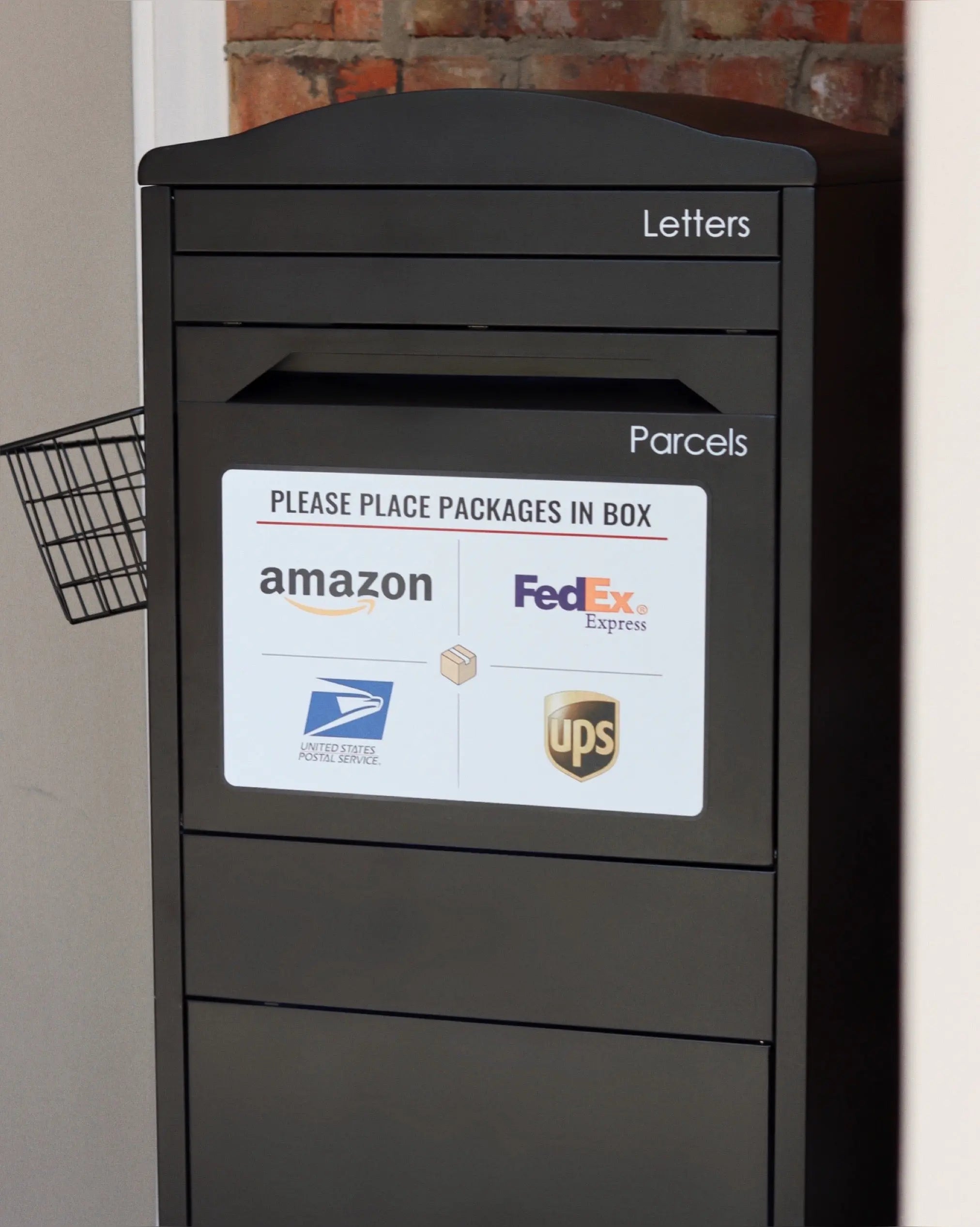 Luxury Parcel Box - Black PorchManager