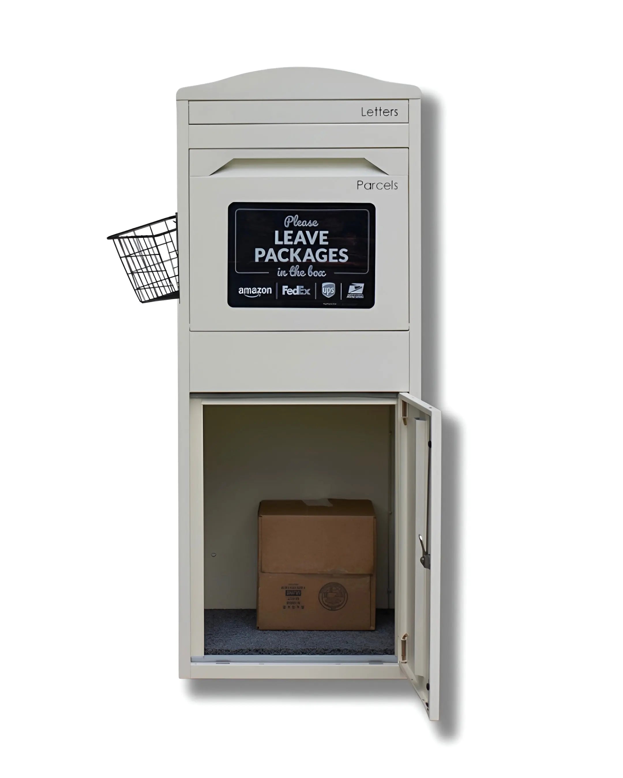 Luxury Parcel Box - White PorchManager