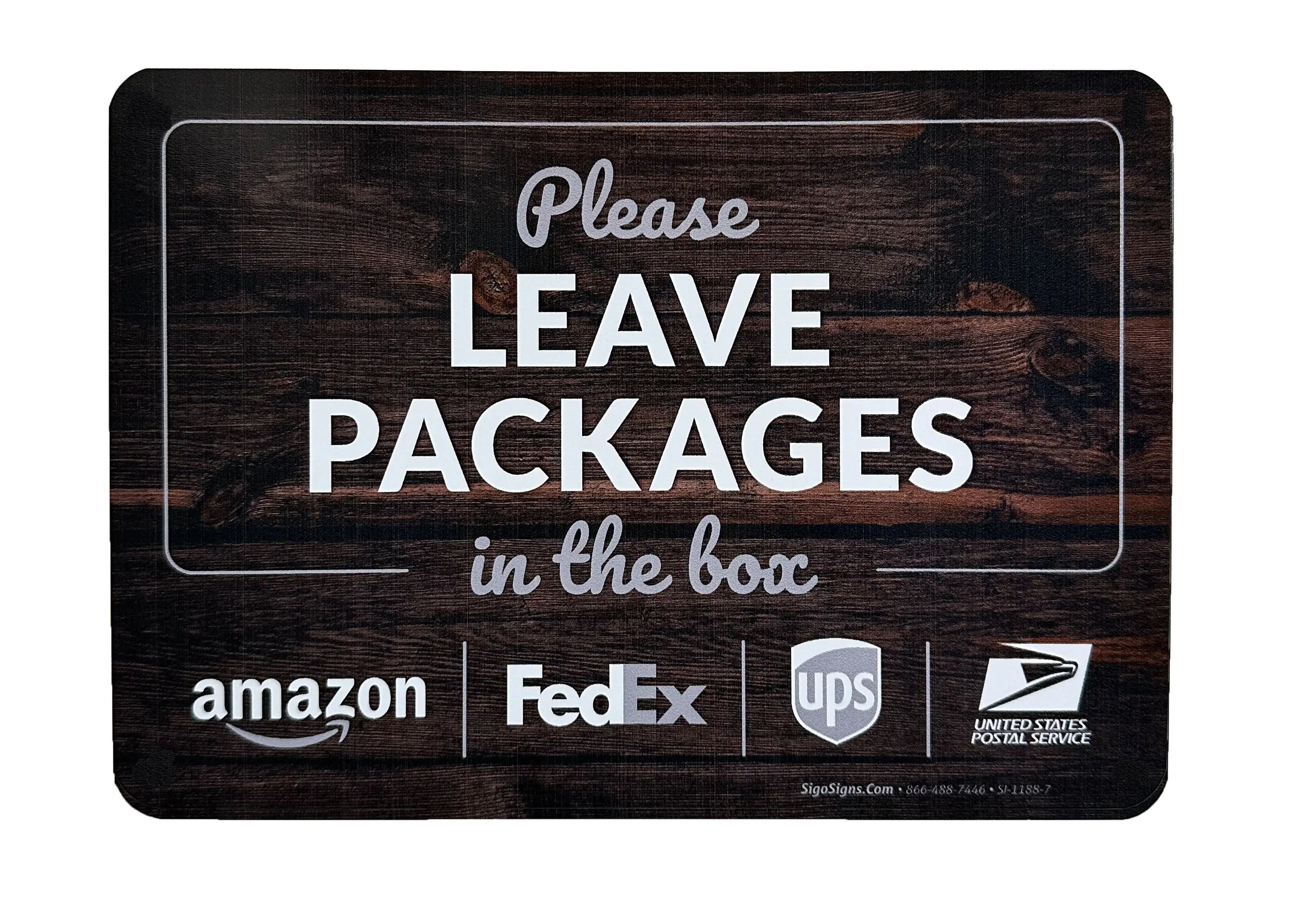 Large Parcel Box - White PorchManager