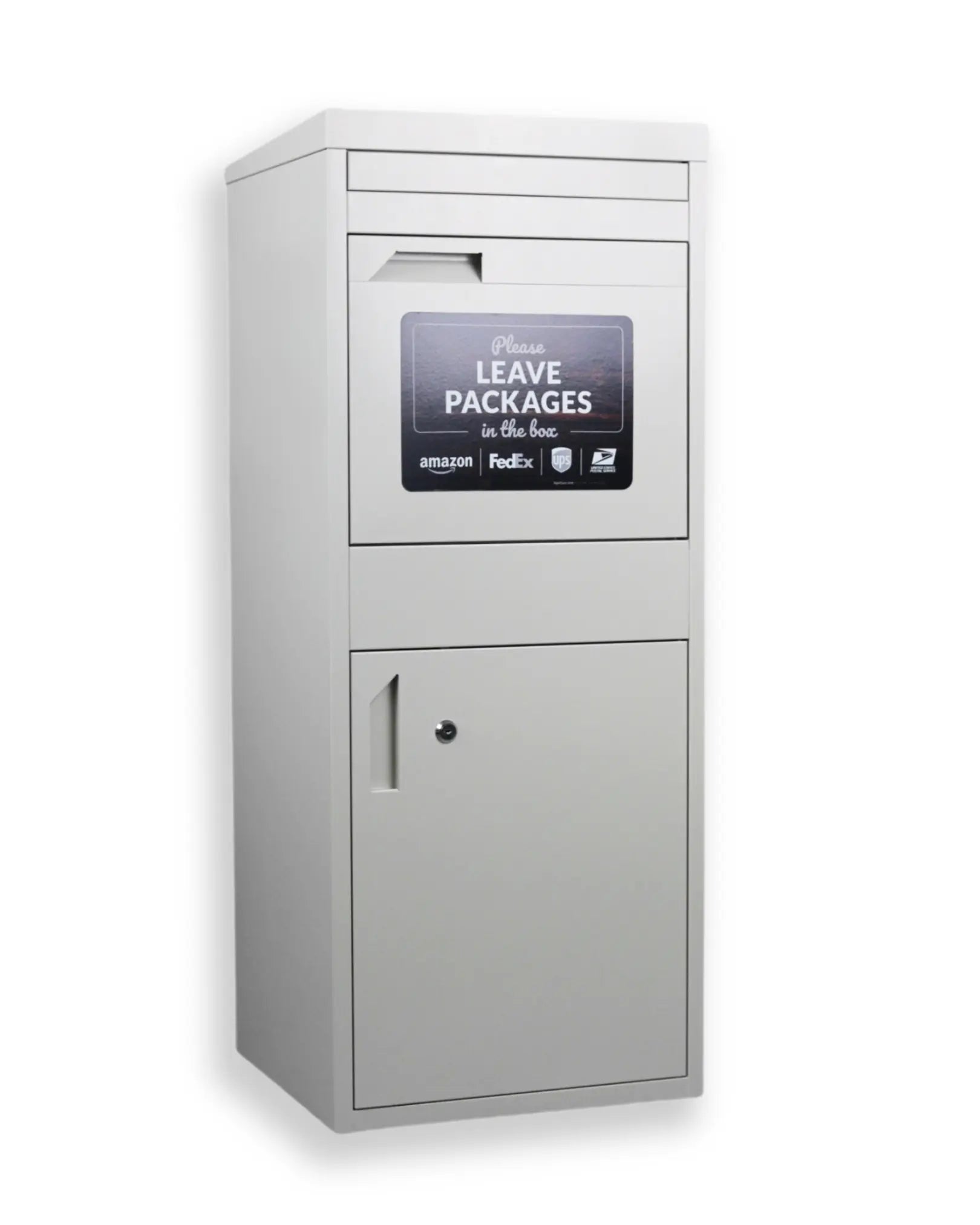 Large Parcel Box - White PorchManager