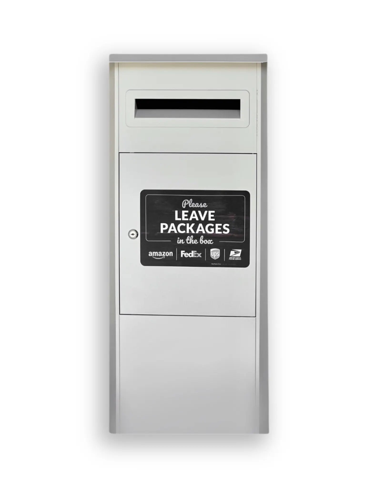 Medium Parcel Box - White PorchManager