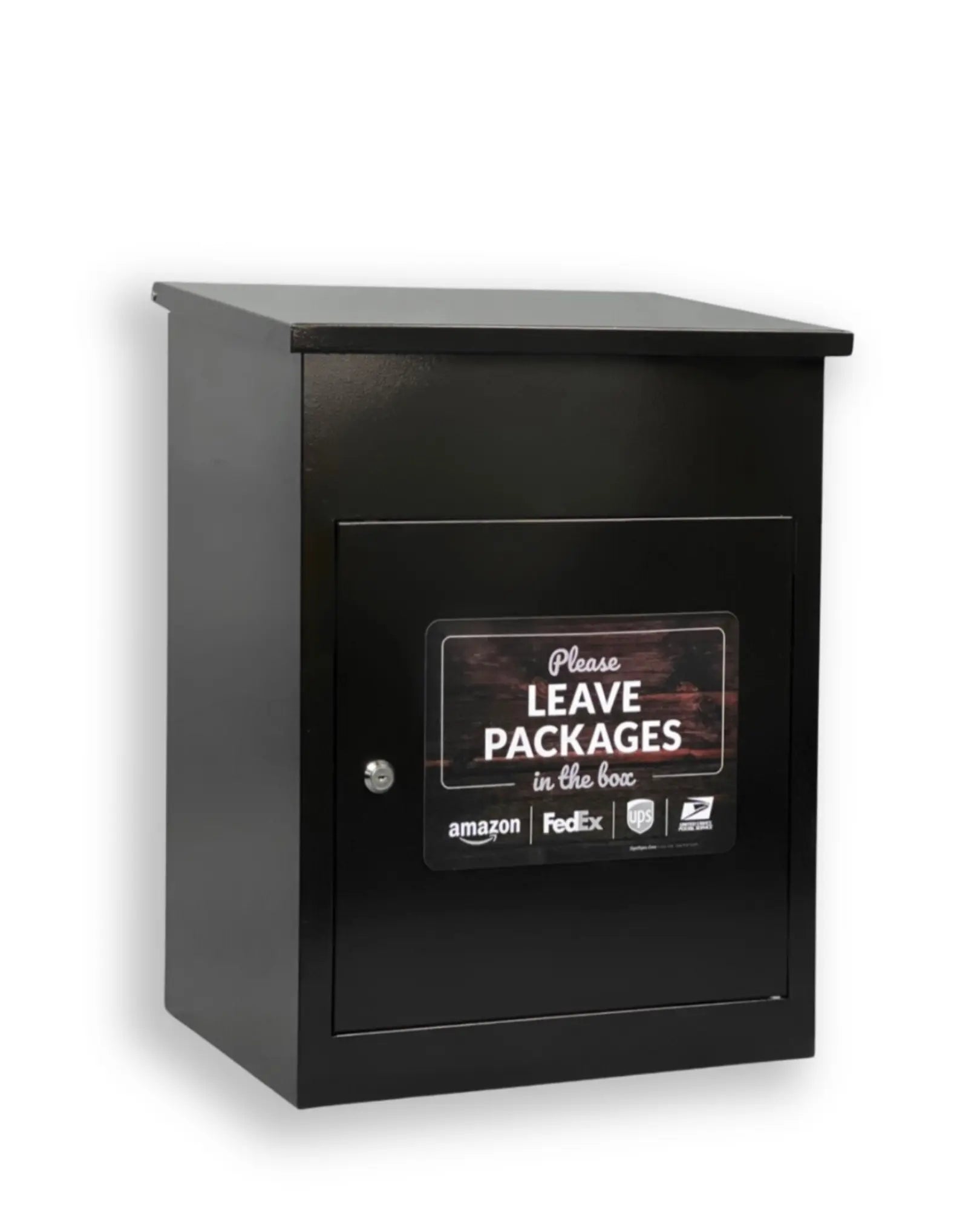 Small Parcel Box - Black PorchManager