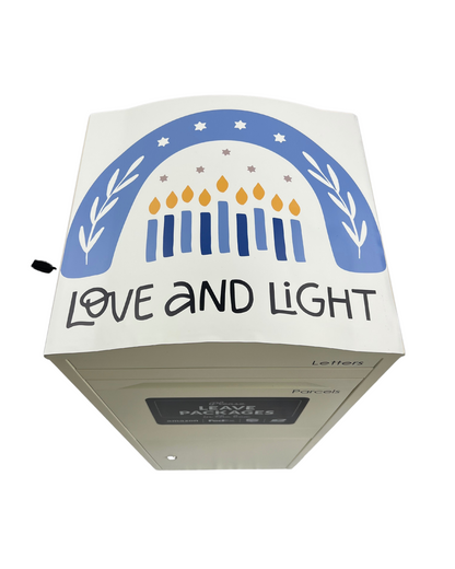 Hanukkah Love and Light Magnet