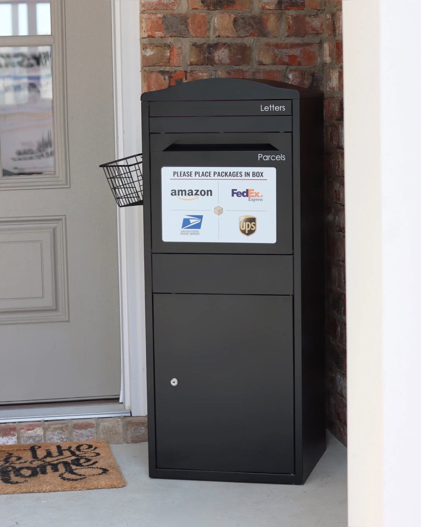 Luxury Parcel Box - Black PorchManager