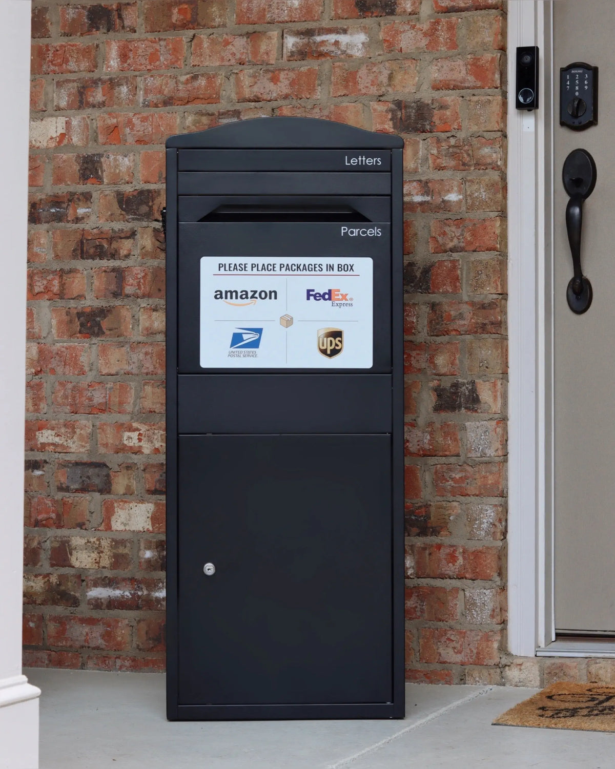 Parcel Box Consignment Luxury Parcel Box - Black - PorchManager